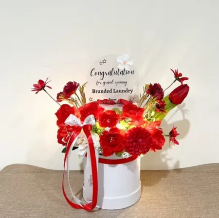 Bloom Box Akrilik Ucapan Grand Opening Aceh Selatan